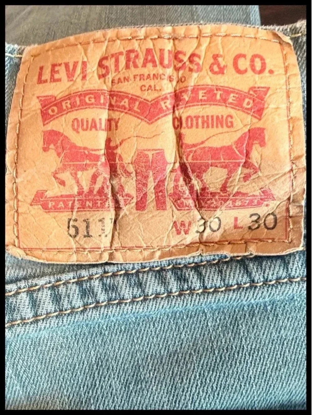Levi’s 511 Slim Jeans – Men’s W30 L30 181